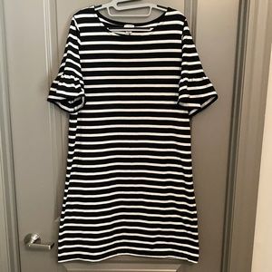 Jcrew Striped Dress